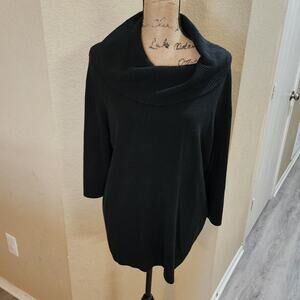 Mercer Studio cowl neck‎ 3/4 length sleeve sweater size 2X